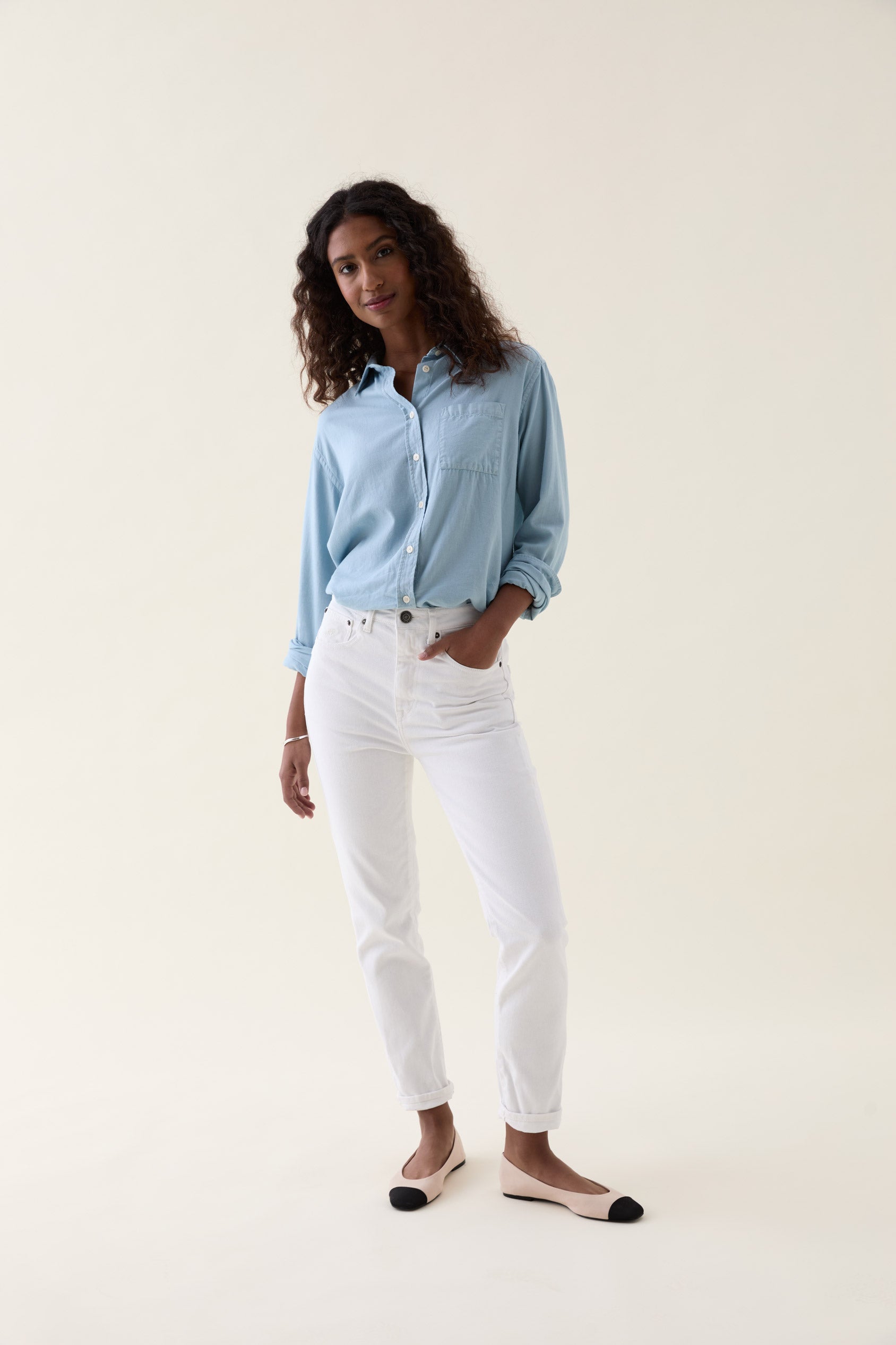 Bramber Sky Lightweight Twill Shirt