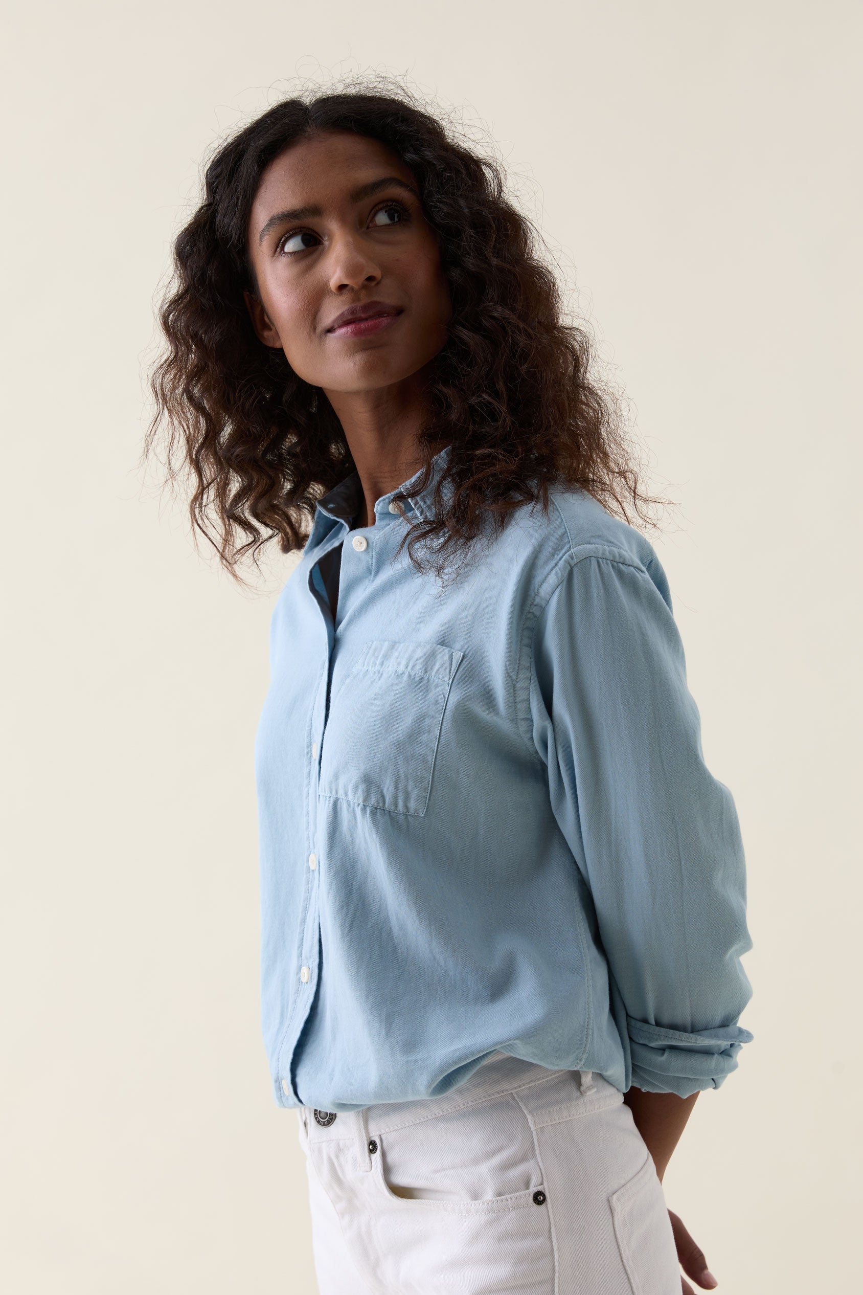Bramber Sky Lightweight Twill Shirt