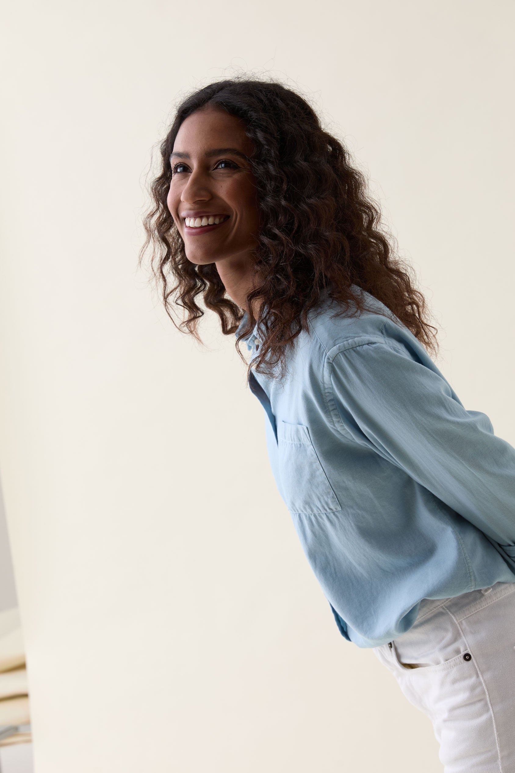 Bramber Sky Lightweight Twill Shirt