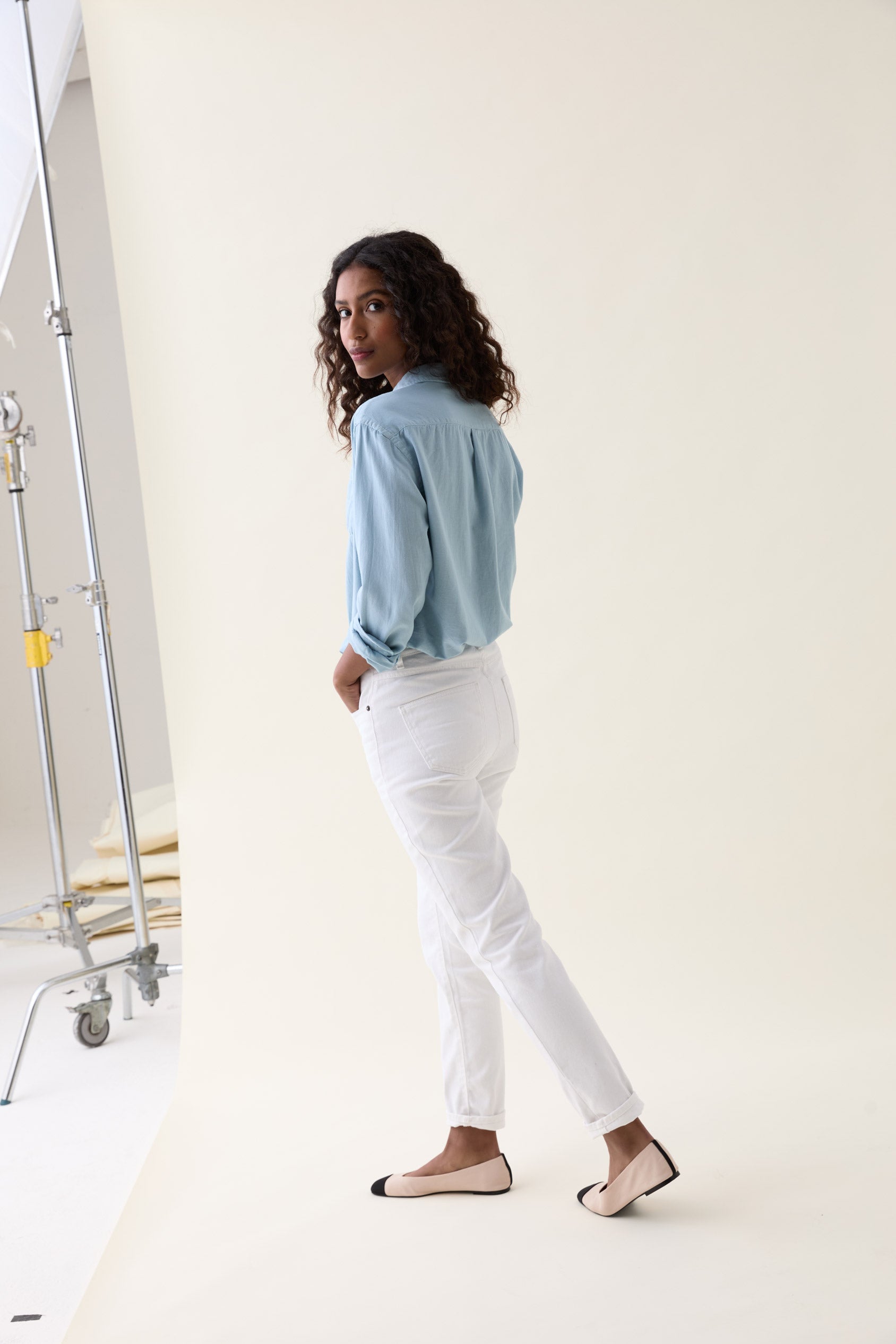 Bramber Sky Lightweight Twill Shirt