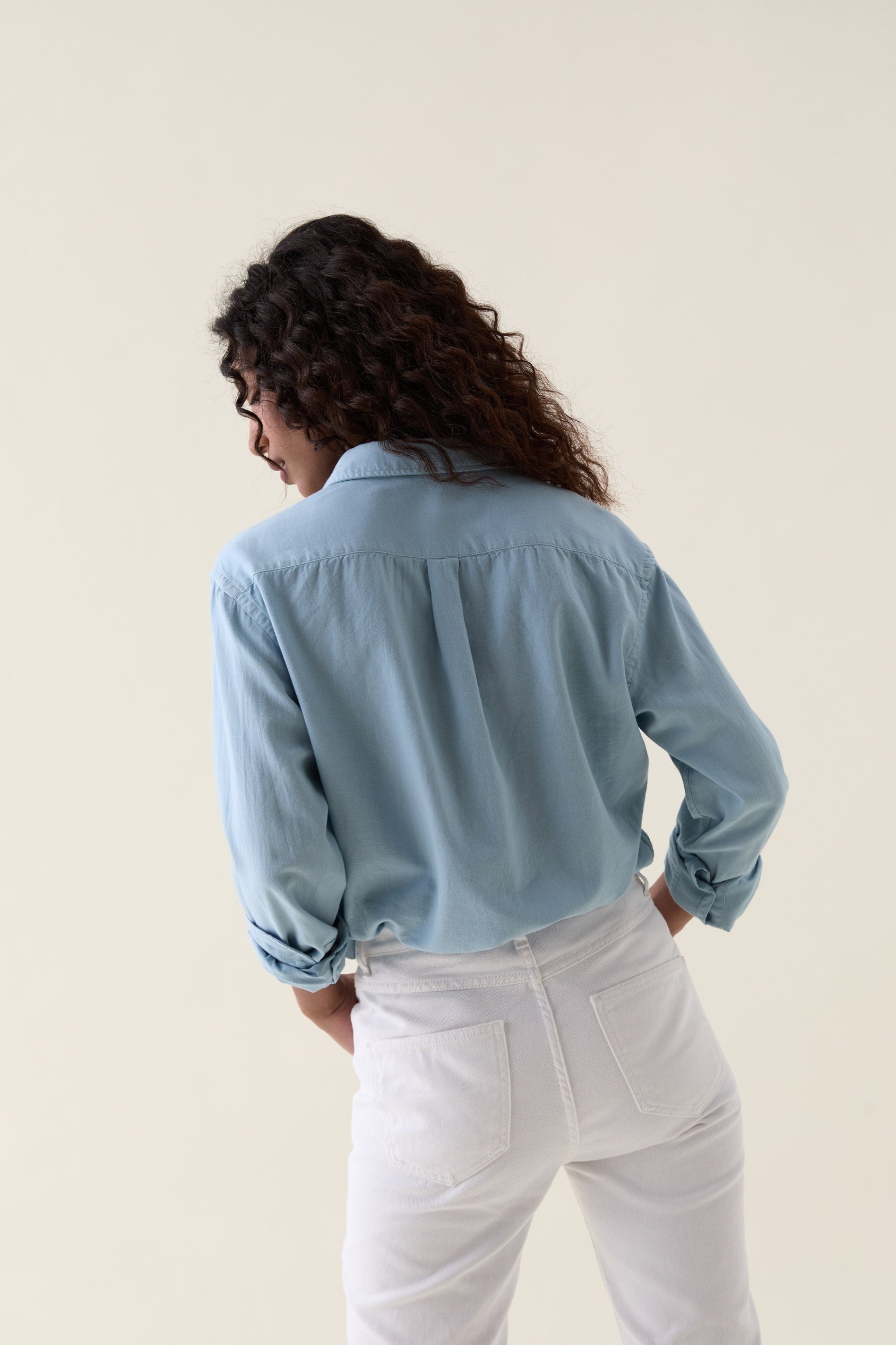 Bramber Sky Lightweight Twill Shirt